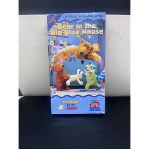 Bear In The Big Blue House Volume 8 VHS Bedtime Plus Night Brand New